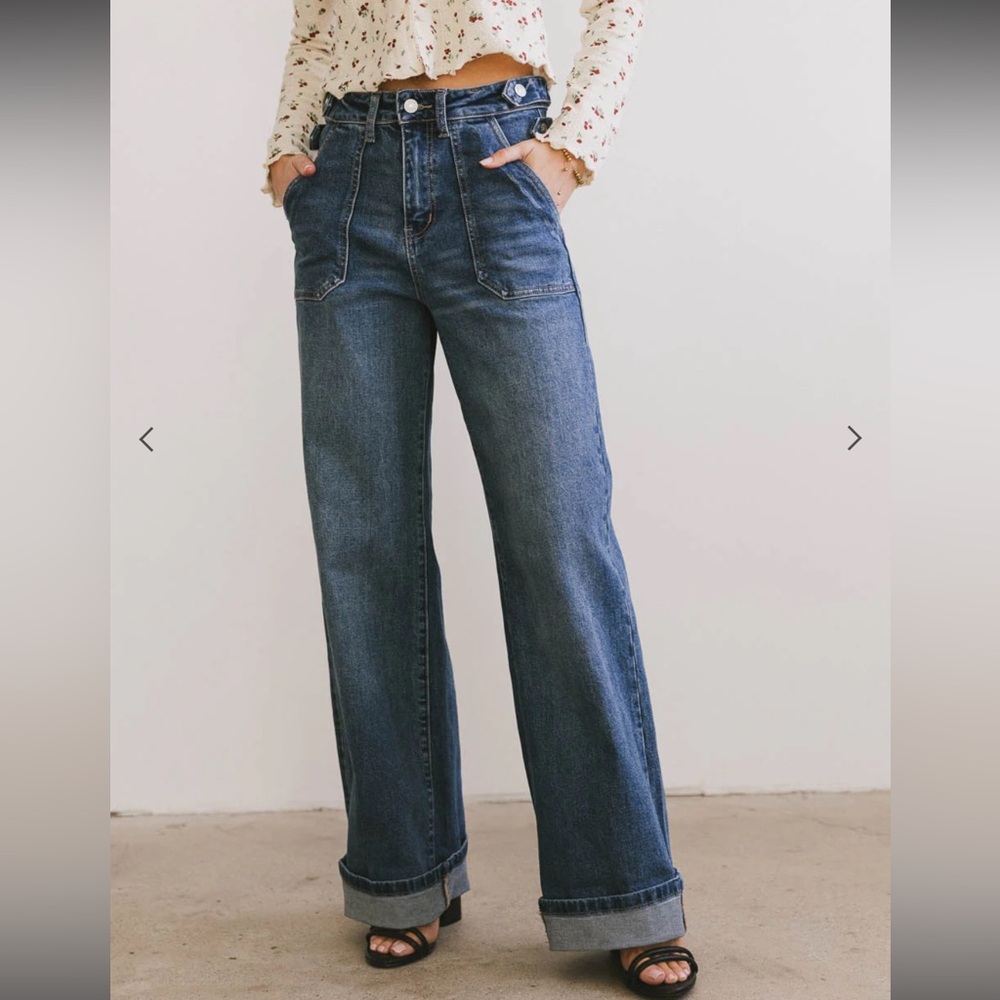 Simon Wide Leg Jeans